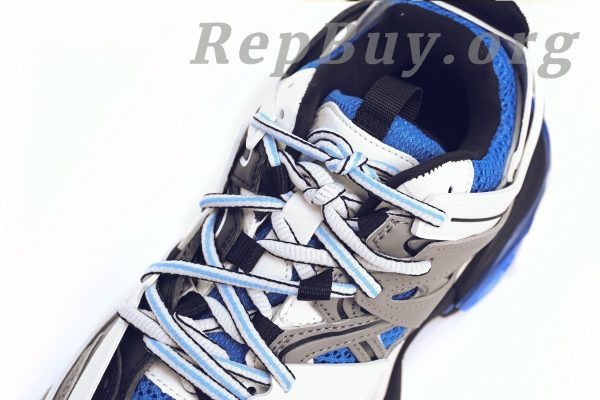 Balenciaga Tess S.Black Black Grey White Blue 542436 W3SR6 2501 - 图片 6