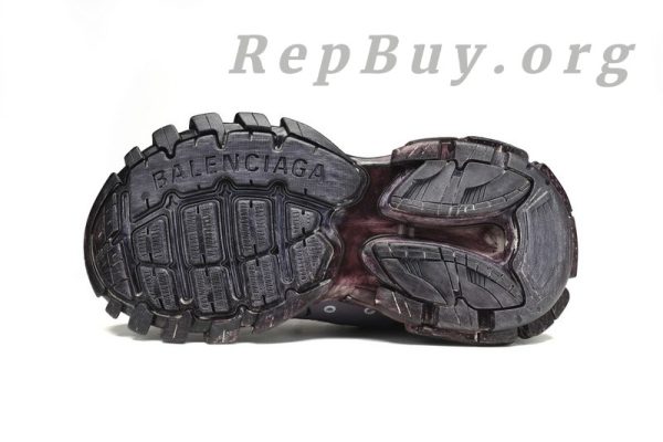 Balenciaga Track Tess S.Black Gray Purple 542436 W1AC5 0620 - 图片 5