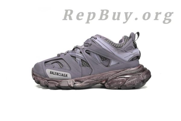 Balenciaga Track Tess S.Black Gray Purple 542436 W1AC5 0620