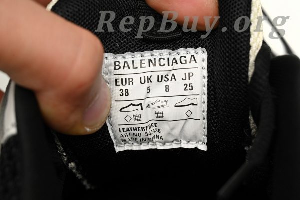 Balenciaga Tess S.Black Rice Khaki Black 542436 W3AC4 8071 - 图片 8