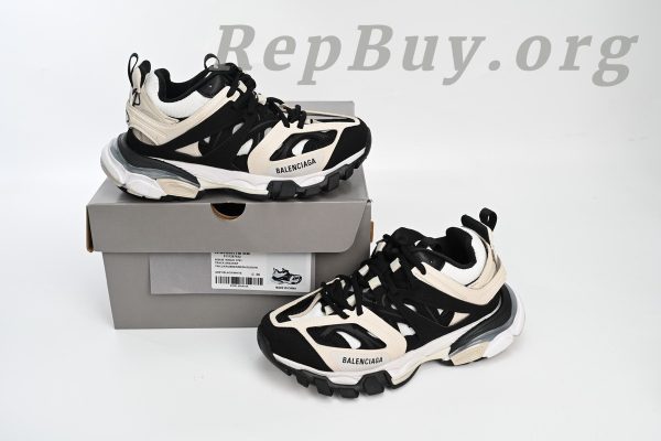 Balenciaga Track Tess S.Black Rice White Black 542436 W3SU5 979 - 图片 14