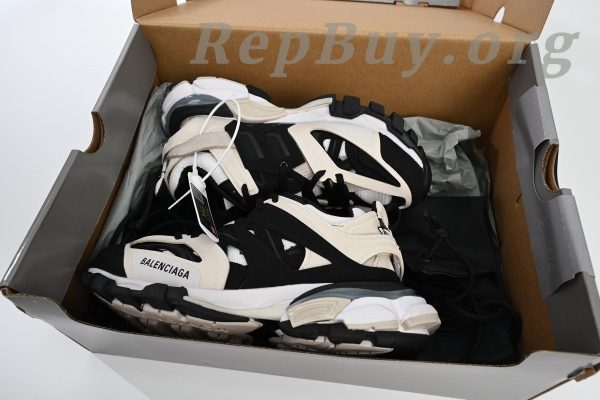 Balenciaga Track Tess S.Black Rice White Black 542436 W3SU5 979 - 图片 16