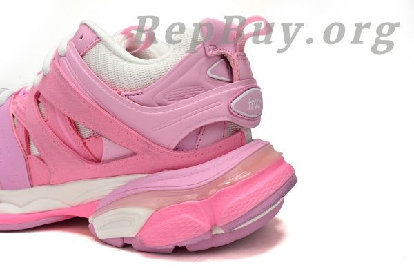 Balenciaga Tess S.Black Rice White Pink 542436 W3SU5 5090 - 图片 5