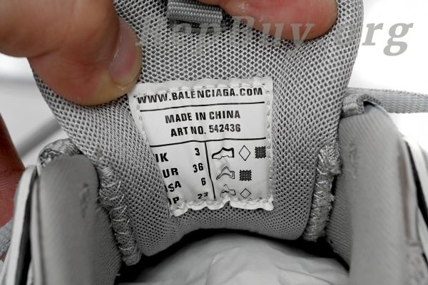 Balenciaga Tess S.Bright Silver 542436 W2FS3 8100 - 图片 9