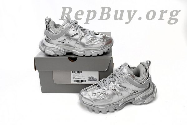 Balenciaga Tess S.Bright Silver 542436 W2FS3 8100 - 图片 13