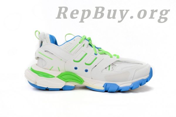 Balenciaga Tess S.Green, White, and Blue 542436 W2BC3 0285 - 图片 2