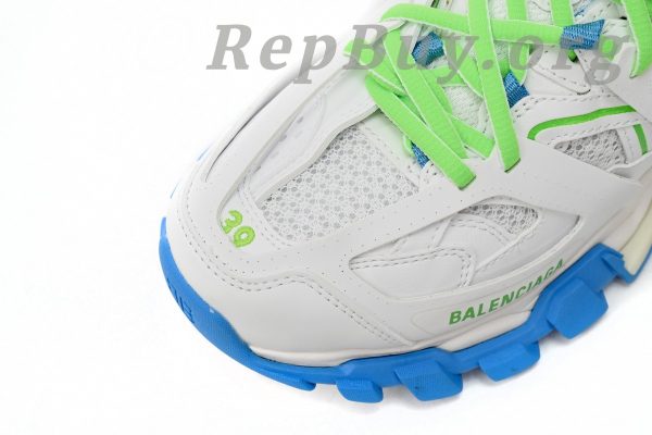 Balenciaga Tess S.Green, White, and Blue 542436 W2BC3 0285 - 图片 5