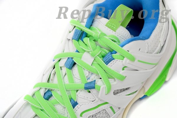 Balenciaga Tess S.Green, White, and Blue 542436 W2BC3 0285 - 图片 6