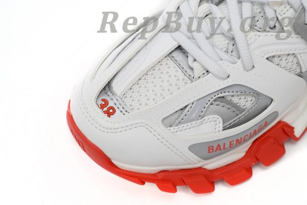 Balenciaga Tess S.White Grey Red 542436 W3DB2 7663 - 图片 5