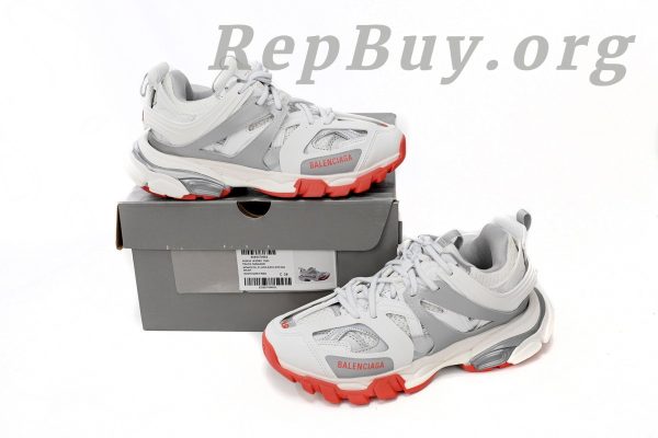 Balenciaga Tess S.White Grey Red 542436 W3DB2 7663 - 图片 13
