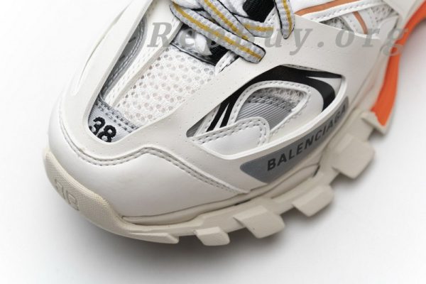 Balenciaga Track Tess S.White Orange (LED) 542436 W1GB7 9059 - 图片 12