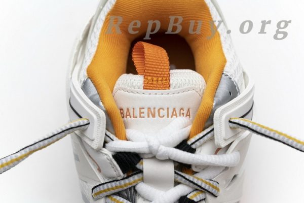 Balenciaga Track Tess S.White Orange (LED) 542436 W1GB7 9059 - 图片 18