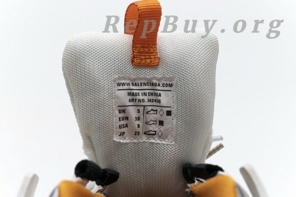 Balenciaga Track Tess S.White Orange (LED) 542436 W1GB7 9059 - 图片 24