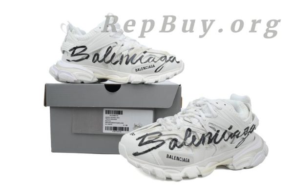 Balenciaga Track Sneaker 'Black Graffiti' 542436 WTRHW 9010 - 图片 10