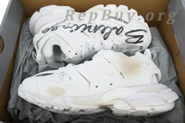 Balenciaga Track Sneaker 'Black Graffiti' 542436 WTRHW 9010 - 图片 12