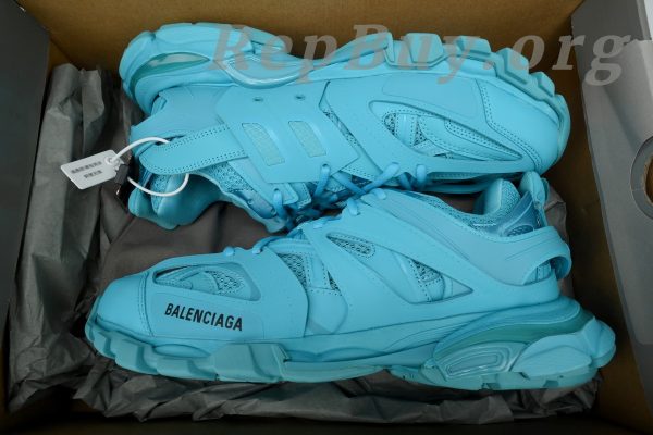Balenciaga Track Sneaker 'Blue' 542023 W2LA1 4690 - 图片 12