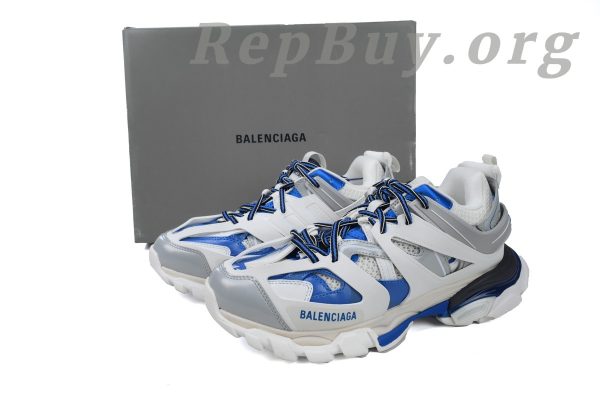 Balenciaga Track Sneaker 'White Blue' 242023 W2FS9 9051 - 图片 10