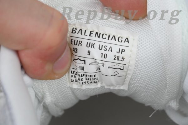Balenciaga Track Sneaker 'White Blue' 542023 W3SRA 9014 - Image 5