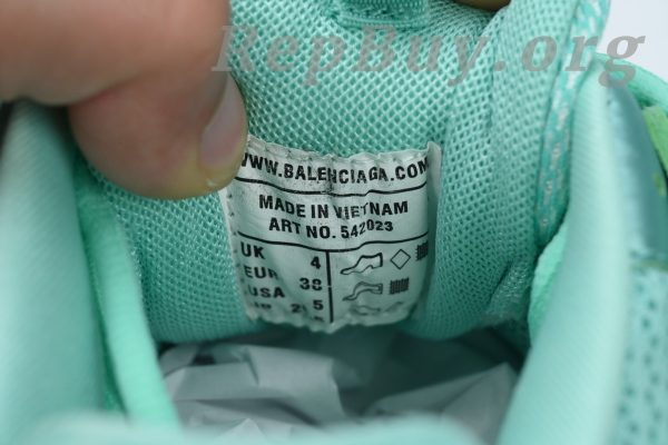 Balenciaga Track Sneaker Mint Green 542436W3FE33000 - 图片 6