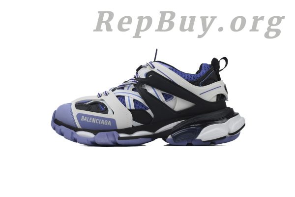 Balenciaga Track Sneaker White Black Purple 542436W1GB95162