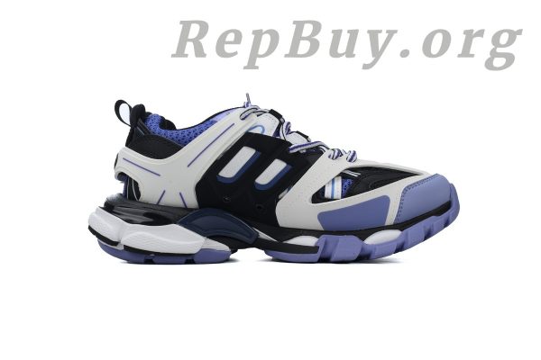 Balenciaga Track Sneaker White Black Purple 542436W1GB95162 - 图片 2