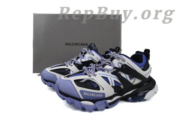 Balenciaga Track Sneaker White Black Purple 542436W1GB95162 - 图片 11