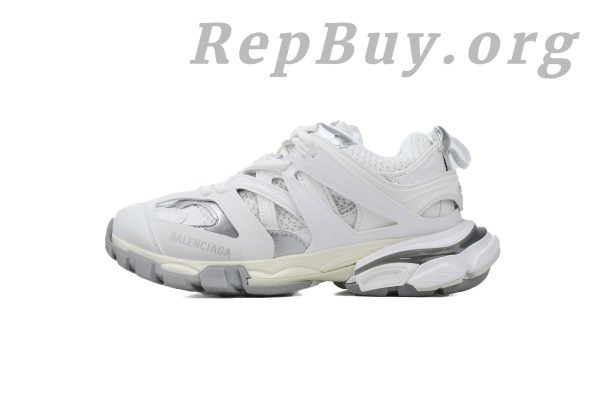 Balenciaga Track Sneaker White Grey Silver 542436 W2FSC 9081