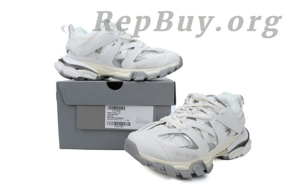 Balenciaga Track Sneaker White Grey Silver 542436 W2FSC 9081 - 图片 10