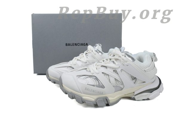 Balenciaga Track Sneaker White Grey Silver 542436 W2FSC 9081 - 图片 11