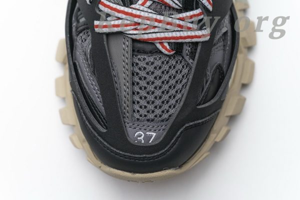 Balenciaga Track Trainer Black Grey Red 542436 W1GB1 1000 - 图片 7