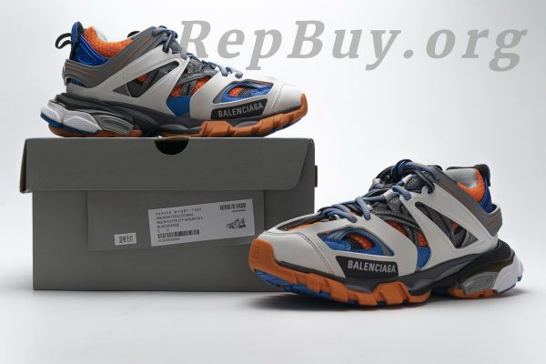 Balenciaga Track Trainer Blue Orange 542436 W1GB7 7580 - 图片 15