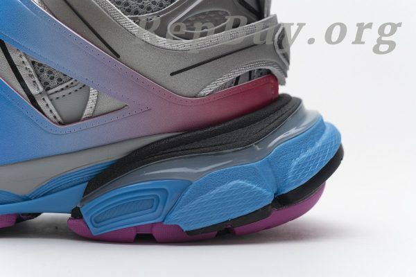 Balenciaga Track Trainer Blue Pink Silver 542436 W1GC1 4051 - 图片 7