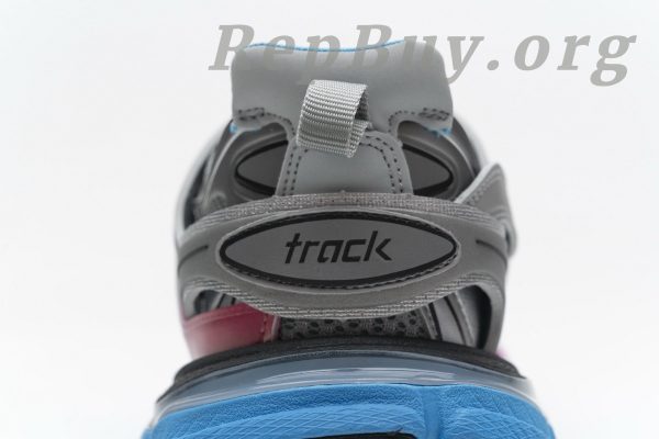 Balenciaga Track Trainer Blue Pink Silver 542436 W1GC1 4051 - 图片 8