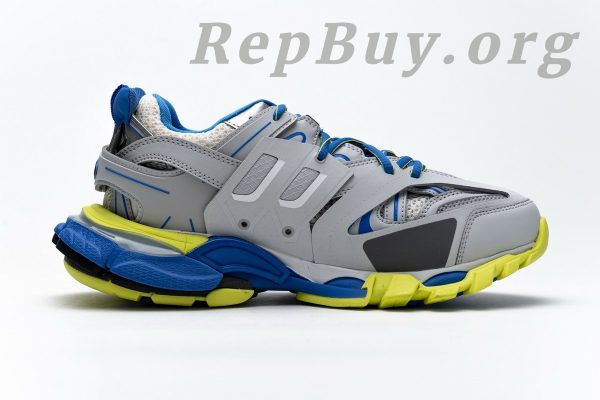 Balenciaga Track Trainer Grey Blue Yellow 542023 W1GB9 6509 - 图片 2