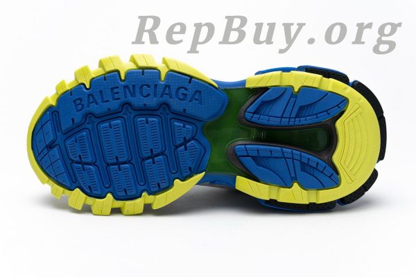 Balenciaga Track Trainer Grey Blue Yellow 542023 W1GB9 6509 - 图片 4
