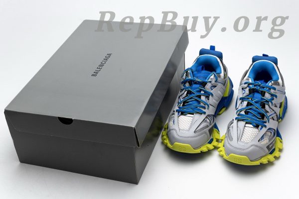 Balenciaga Track Trainer Grey Blue Yellow 542023 W1GB9 6509 - 图片 15
