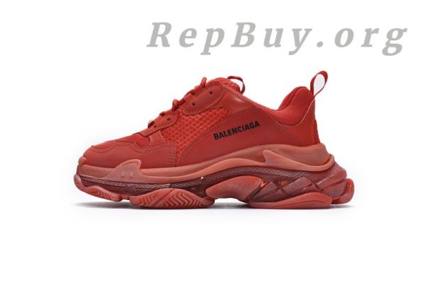 Balenciaga Triple S Dark Red 541624 W09O1 6500 - Image 2