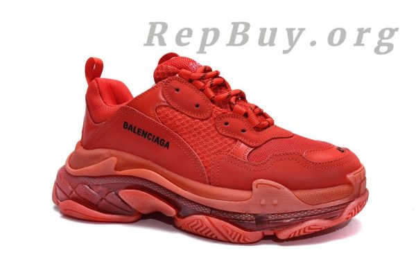 Balenciaga Triple S Dark Red 541624 W09O1 6500 - Image 9