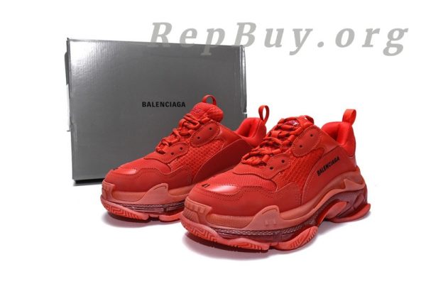 Balenciaga Triple S Dark Red 541624 W09O1 6500 - Image 21