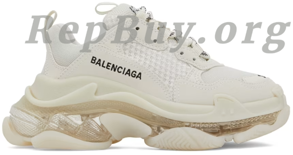 Balenciaga Triple S White Tan 534217W2CA19000 - 图片 3