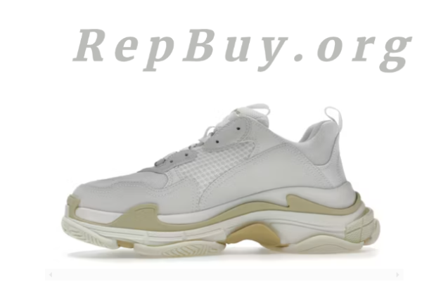Balenciaga Triple S White Tan 534217W2CA19000