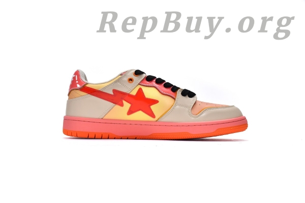 A Bathing Ape Bape SK8 Sta Orange 1I30-191-003 - 图片 7