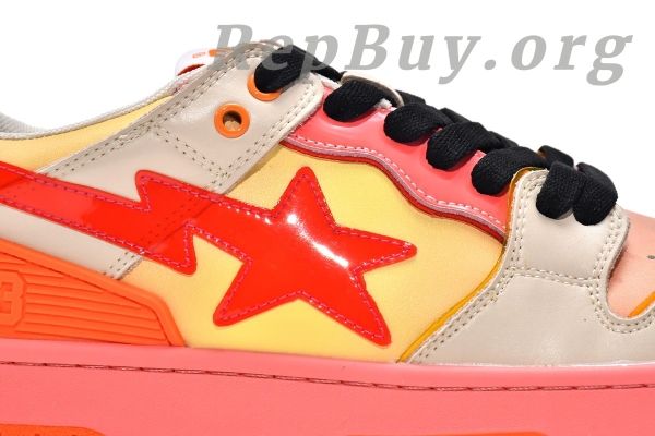 A Bathing Ape Bape SK8 Sta Orange 1I30-191-003 - 图片 17