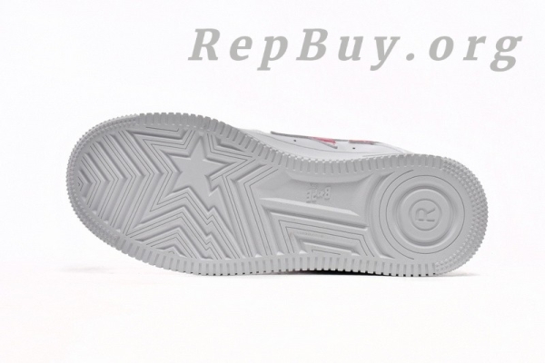 Bape Sta Low White Red Camouflage 1H20-191-045 - 图片 5