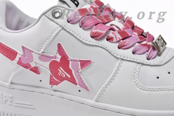 Bape Sta Low White Red Camouflage 1H20-191-045 - 图片 10