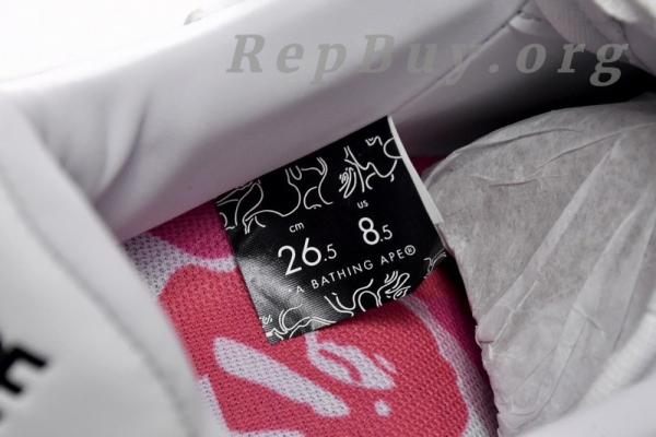 Bape Sta Low White Red Camouflage 1H20-191-045 - 图片 12