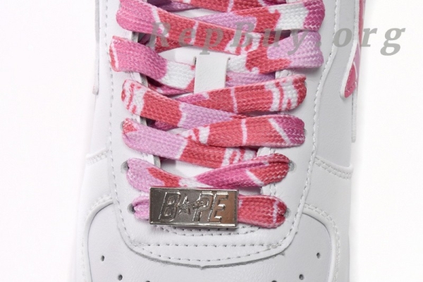 Bape Sta Low White Red Camouflage 1H20-191-045 - 图片 7