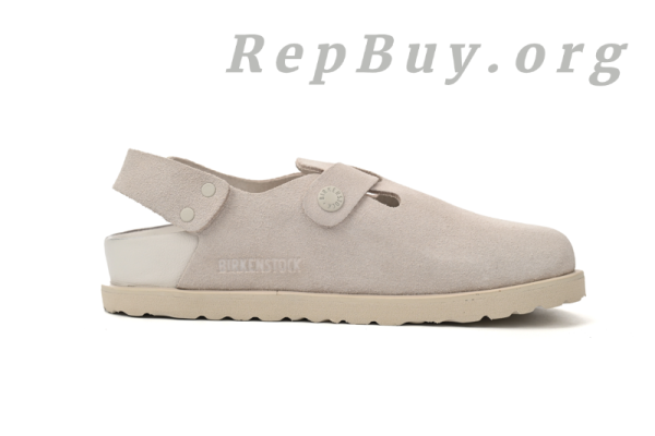 Birkenstock 1774 III Tokio Suede Leather Bone 1025962 - 图片 2