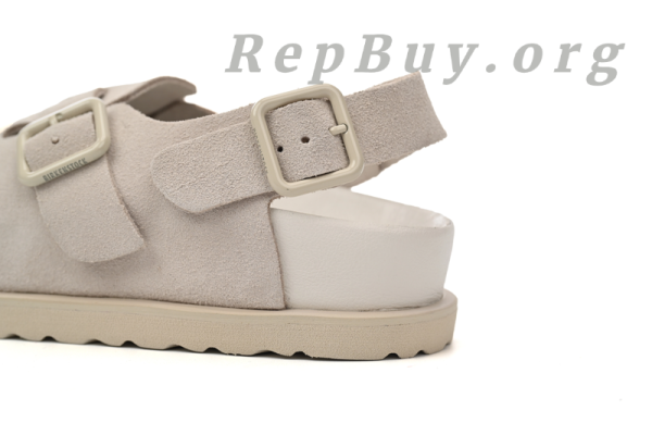 Birkenstock 1774 III Tokio Suede Leather Bone 1025962 - 图片 6