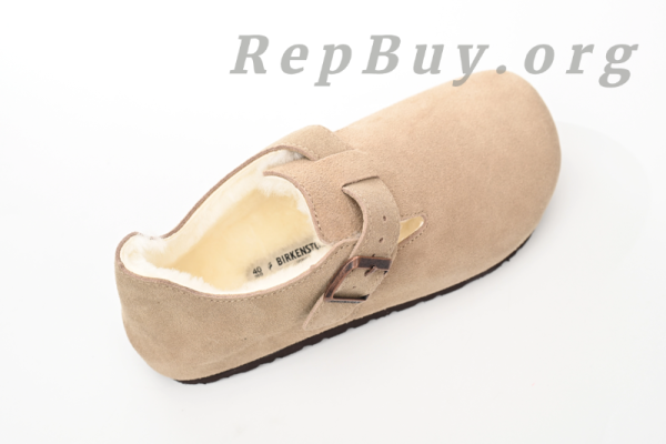 Birkenstock London Shearling Kith Faded Khaki 1023801 - 图片 9